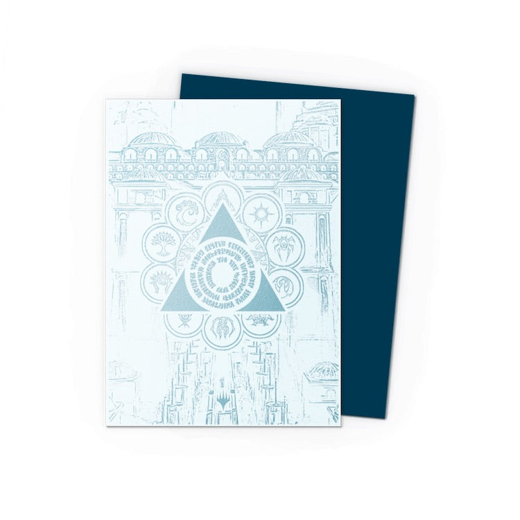 Dragon Shield - Azorius Senate (Guildpact Series) - Matte Dual Art Sleeves - Standard Size
