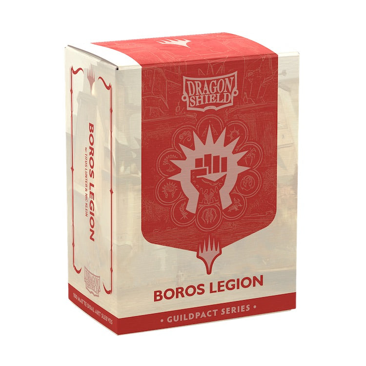 Dragon Shield - Boros Legion (Guildpact Series) - Matte Dual Art Sleeves - Standard Size
