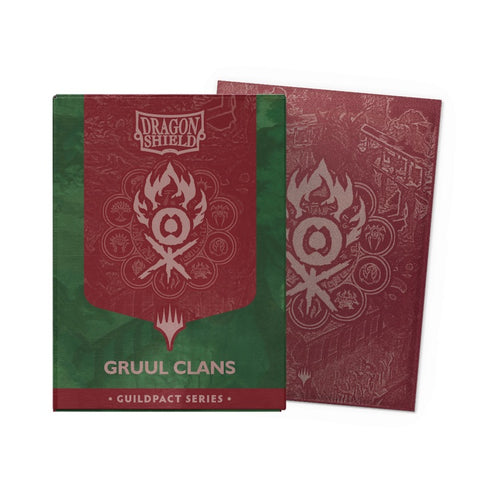 Dragon Shield - Gruul Clans (Guildpact Series) - Matte Dual Art Sleeves - Standard Size