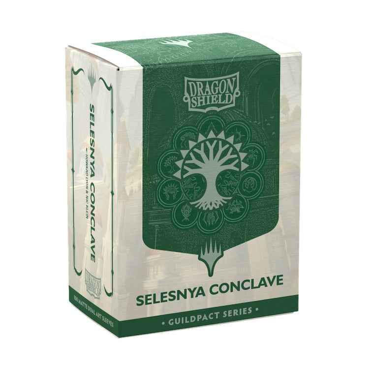 Dragon Shield - Selesnya Conclave (Guildpact Series) - Matte Dual Art Sleeves - Standard Size
