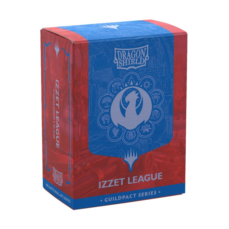 Dragon Shield - Izzet League (Guildpact Series) - Matte Dual Art Sleeves - Standard Size
