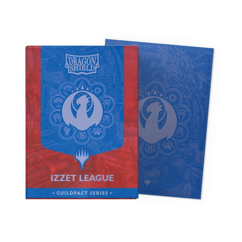 Dragon Shield - Izzet League (Guildpact Series) - Matte Dual Art Sleeves - Standard Size