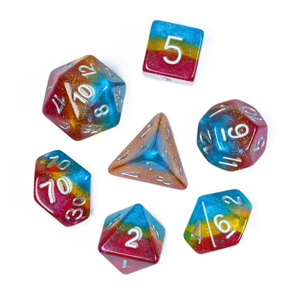 PRIDE FLAG Dice - Pansexual Dice Set