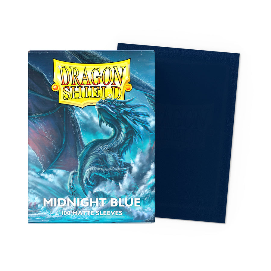 Dragon Shield - Midnight Blue - Matte Sleeves - Standard Size