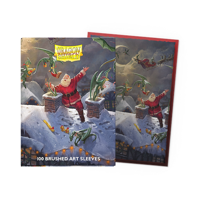 Dragon Shield - Christmas 2023 - Box 100 - Brushed Art