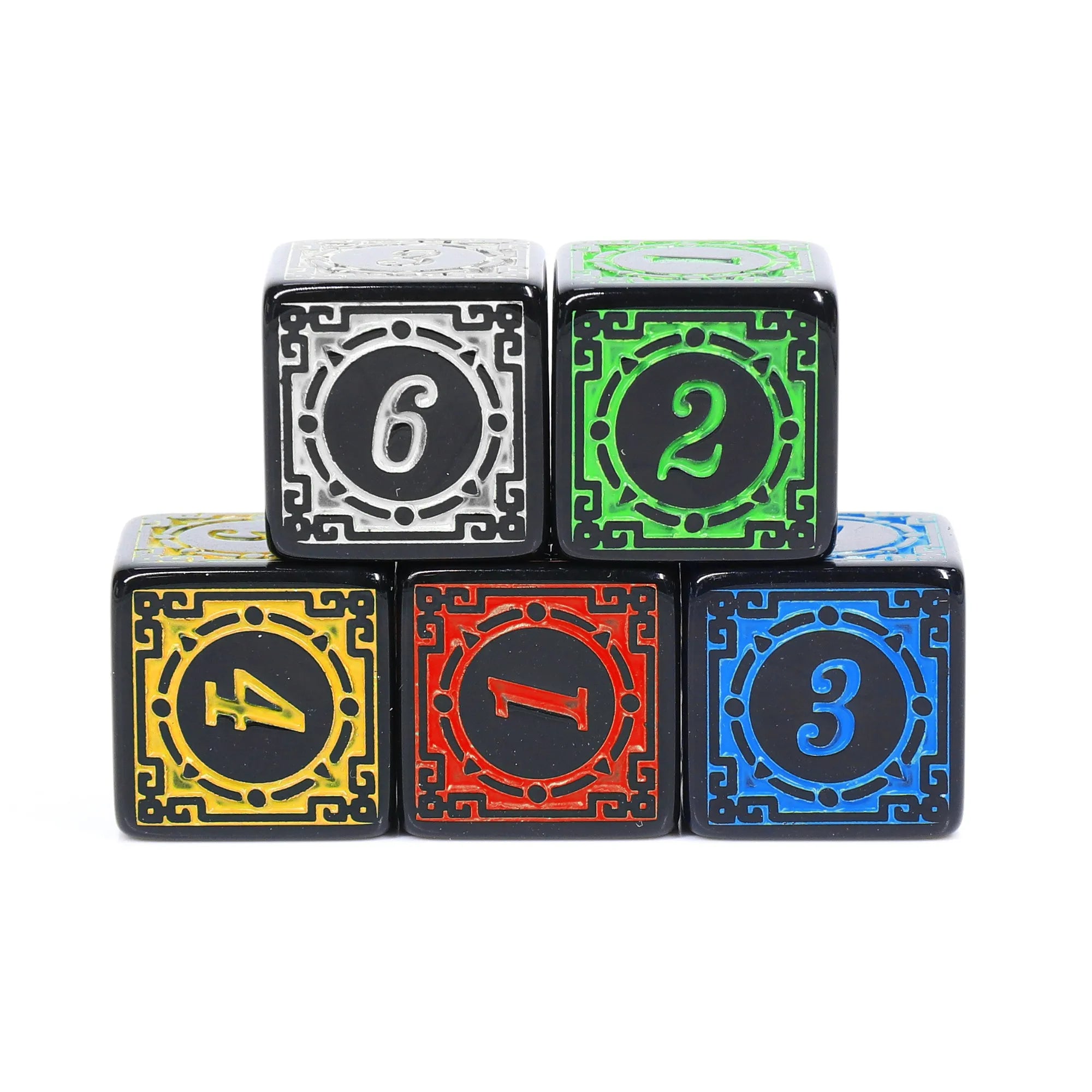 Magic Burst D6 Dice Set (5 Dice)