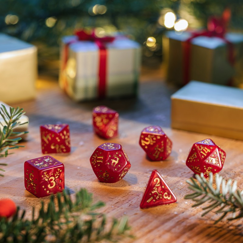 Christmas Dice Set 2022 edition