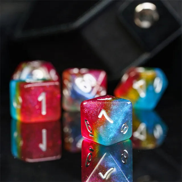 PRIDE FLAG Dice - Pansexual Dice Set