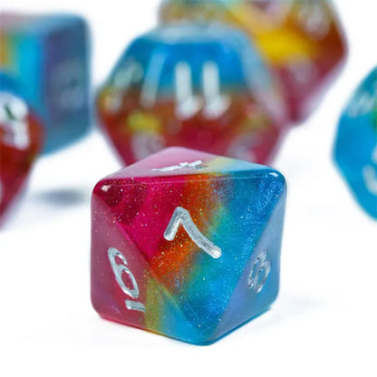 PRIDE FLAG Dice - Pansexual Dice Set