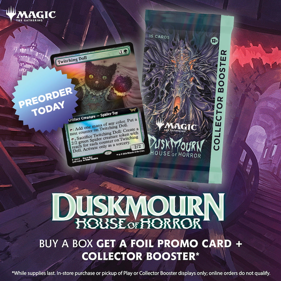 [PREORDER SEPT 20] Magic: The Gathering Duskmourn: House of Horror Collector Booster Box