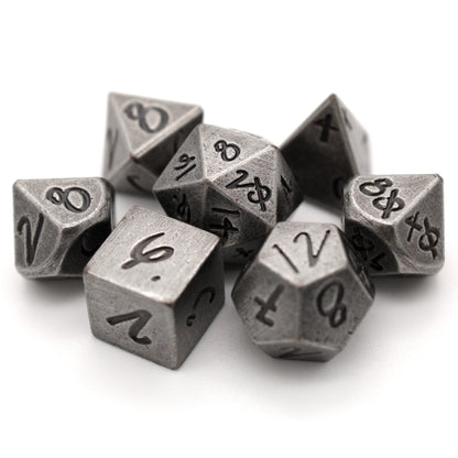 Aabria's Mage Hand Dice - Wee Lads - Silver
