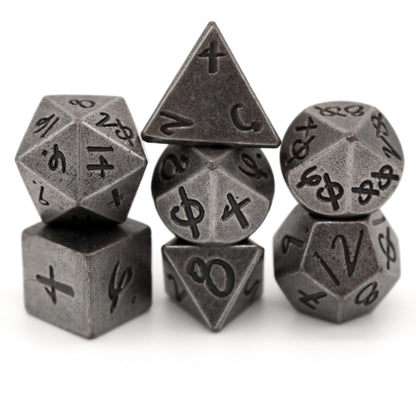 Aabria's Mage Hand Dice - Wee Lads - Silver