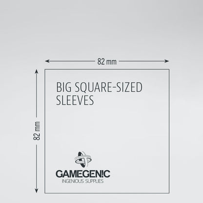 Gamegenic Matte Big Square Sleeves (82mm x 82mm)