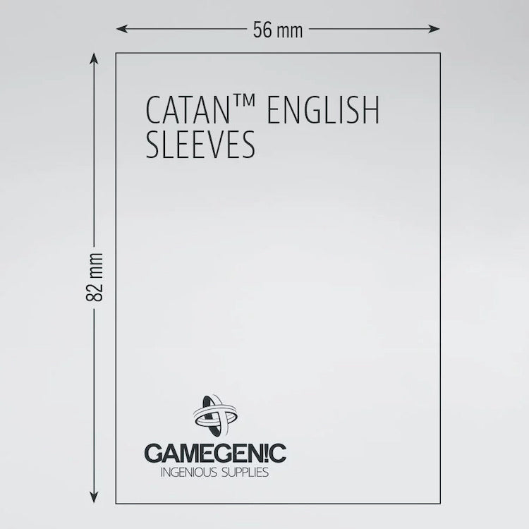 Gamegenic Prime Board Game Sleeves: Catan (56 x 82 mm)