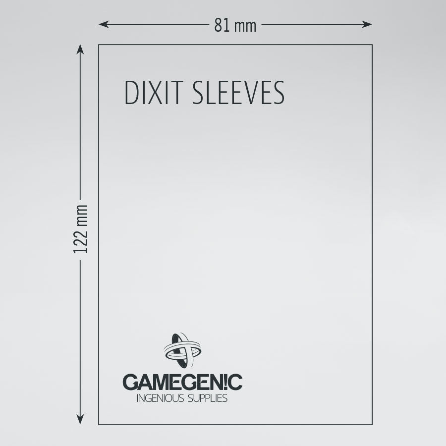 Gamegenic Matte Dixit/Mysterium Sleeves (81mm x 122mm)