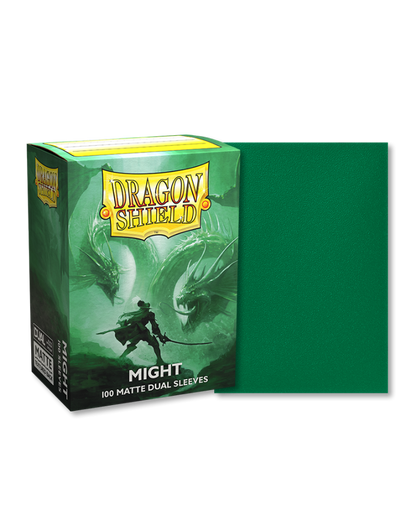 Dragon Shield - Might - Box 100 - Dual Matte