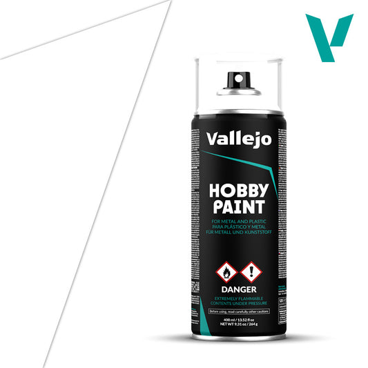 Vallejo Hobby Paint Spray - White 400ml