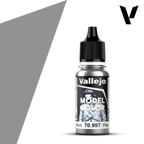 Vallejo Model Colour - Metallic Silver 18 ml