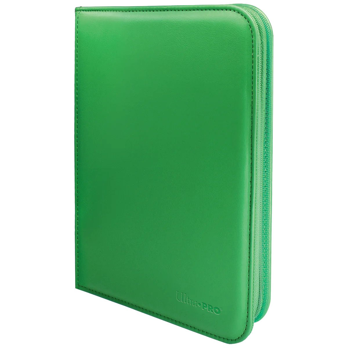Vivid 4-Pocket Zippered PRO-Binder: Green