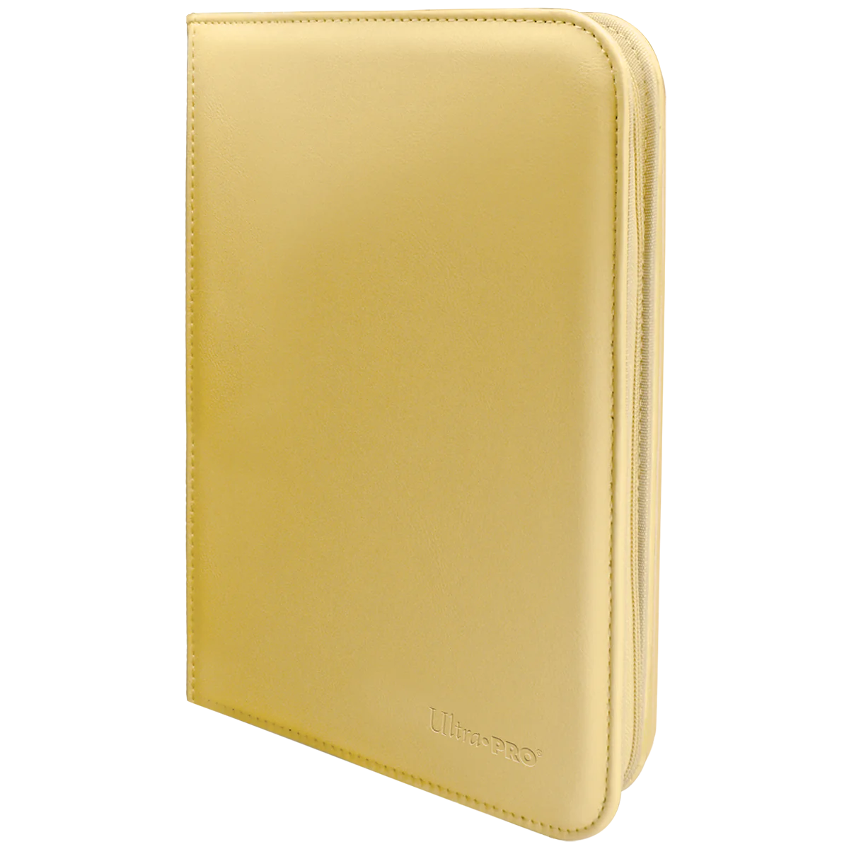 Vivid 4-Pocket Zippered PRO-Binder: Yellow