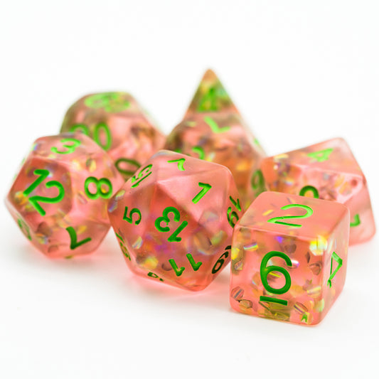 Udixi: Pink Frosted Mermaid Dice