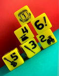 HeartBeat Dice: Haruko Dice - Pack of 6