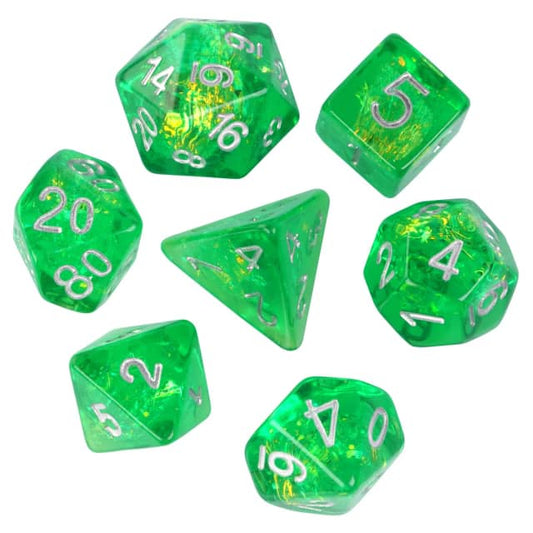 Green Candy Paper Dice