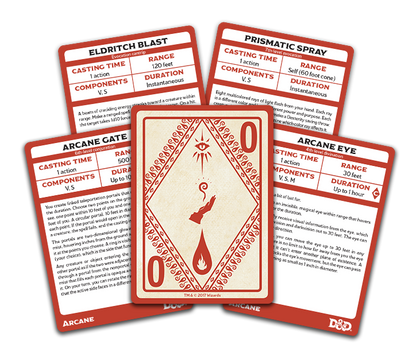 D&D: Spellbook Cards: Arcane Deck