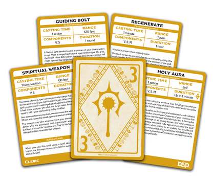 D&D: Spellbook Cards: Cleric Deck