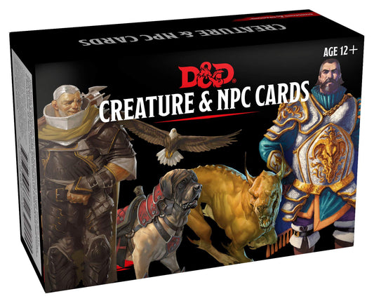 D&D Spellbook Cards: Creature and NPCs