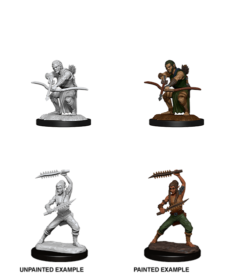D&D Nolzurs Marvelous Unpainted Miniatures: Shifter Wildhunt Ranger (He/Him/They/Them)