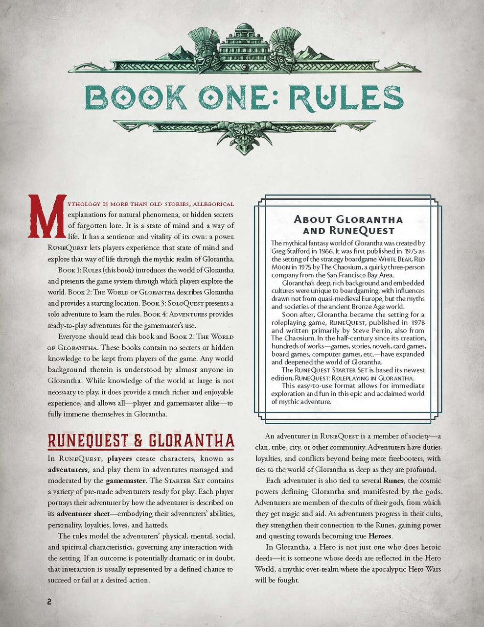 Runequest: The Starter Set