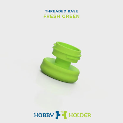 Game Envy: Hobby Holder – 3 Piece Set Painting Handle and Grip - Fresh Green