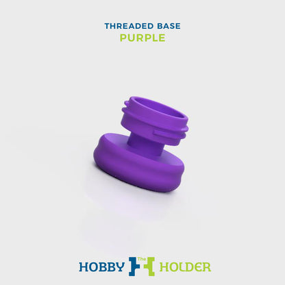 Game Envy: Hobby Holder – 2 Piece Set Painting Handle and Grip - Purple