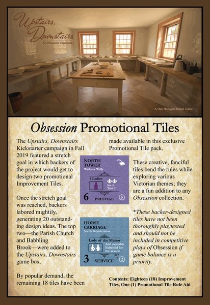 Obsession: Backer-Created Promotional Tiles