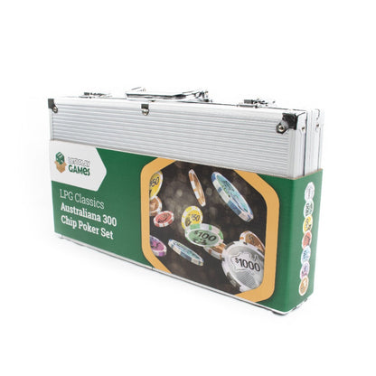 Australiana Poker Set - 300 Chips