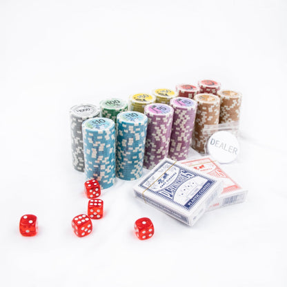 Australiana Poker Set - 300 Chips
