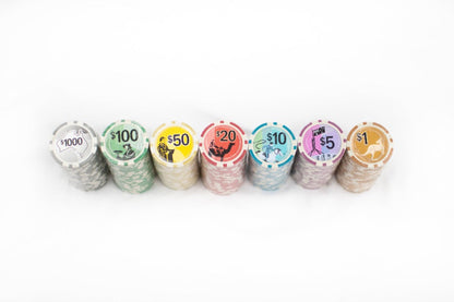Australiana Poker Set - 300 Chips