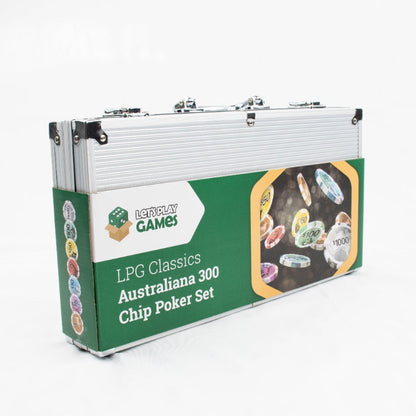 Australiana Poker Set - 300 Chips