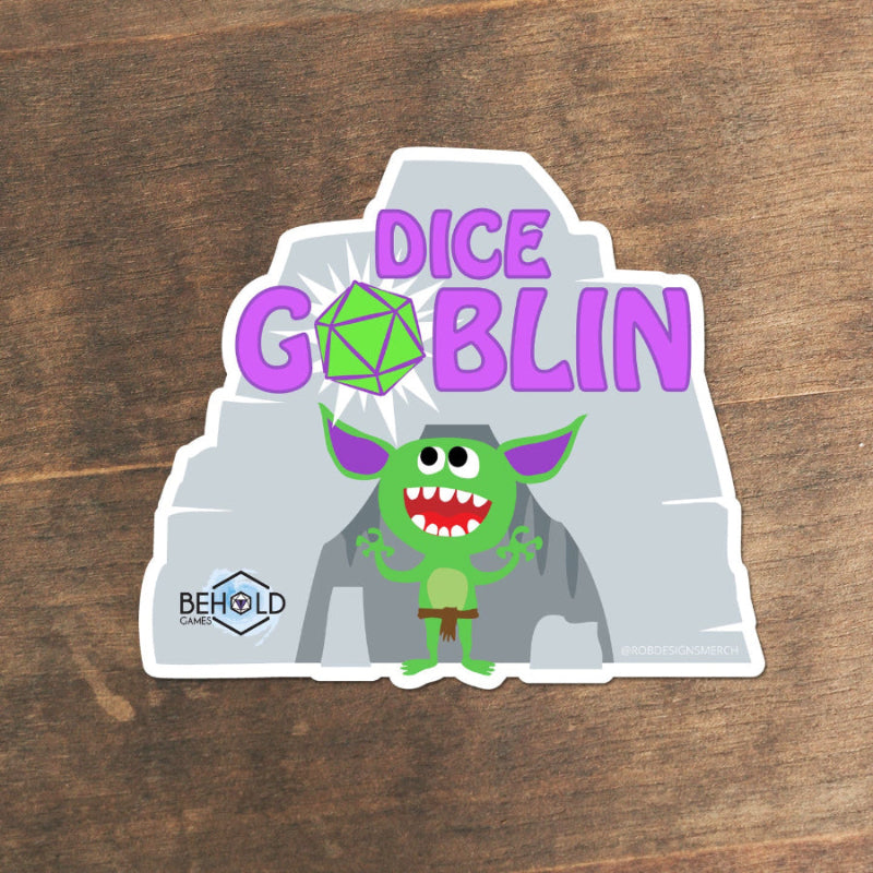 Dice Goblin Sticker