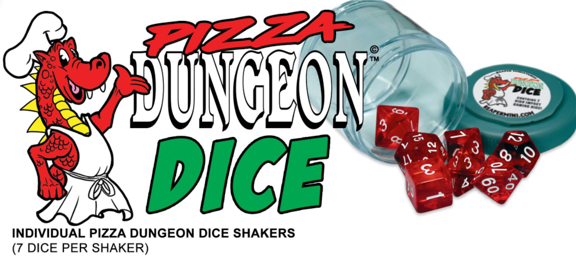 Reaper: Lucky Dice - Gem Blue (Pizza Dungeon Dice)