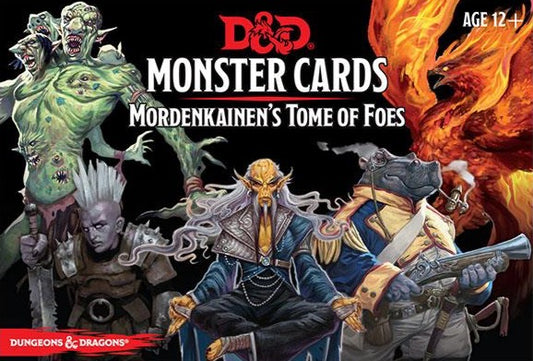 D&D Spellbook Cards: Mordenkainen's Tome of Foes