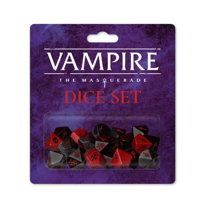 Vampire: The Masquerade 5th Edition Dice Set