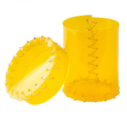 Age of Plastic Dice Cup - Yellow