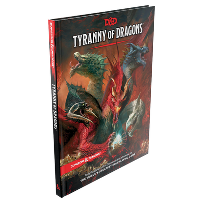 Tyranny of Dragons (D&D Adventure Book - combines Hoard of the Dragon Queen + The Rise of Tiamat)