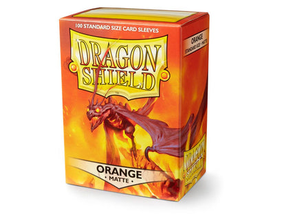 Dragon Shield - Orange - Box 100 - MATTE