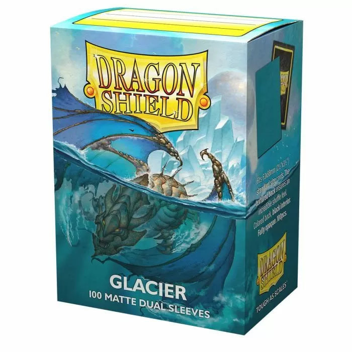 Dragon Shield - Glacier - Box 100 - Dual MATTE