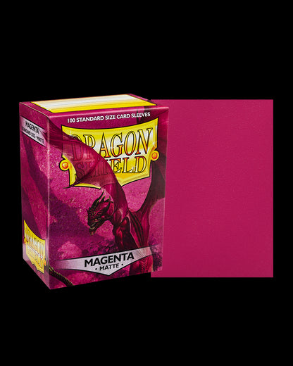 Dragon Shield - Magenta - Box 100 - MATTE