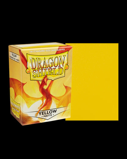 Dragon Shield - Yellow - Box 100 - MATTE