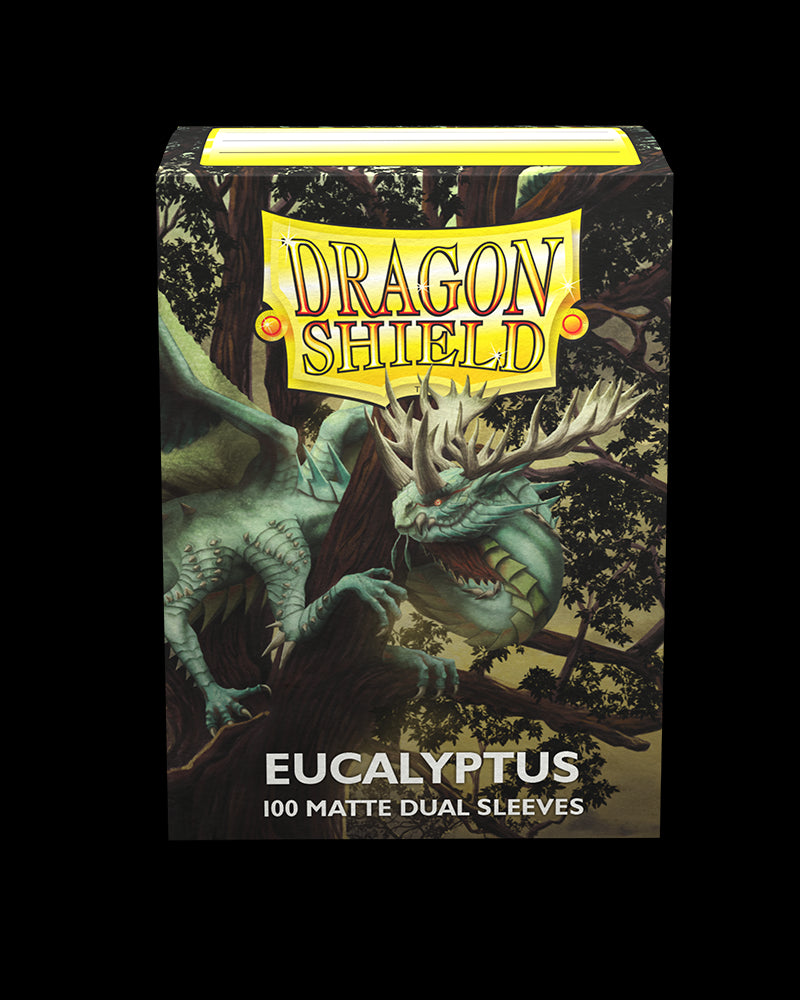 Dragon Shield - Eucalyptus - Matte Dual Sleeves - Standard Size